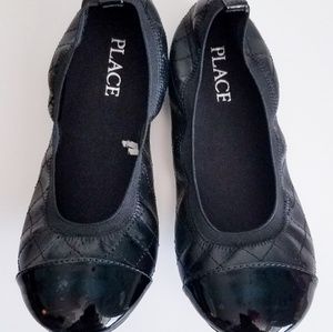 Girls Quilted Kayla Ballet Flat